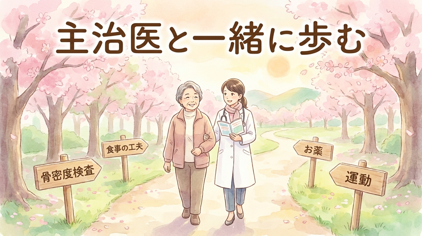 主治医と一緒に歩む治療の道