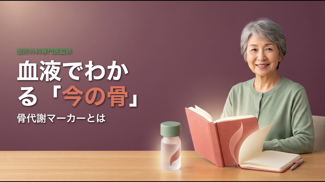 骨代謝マーカーとは 血液検査でわかること