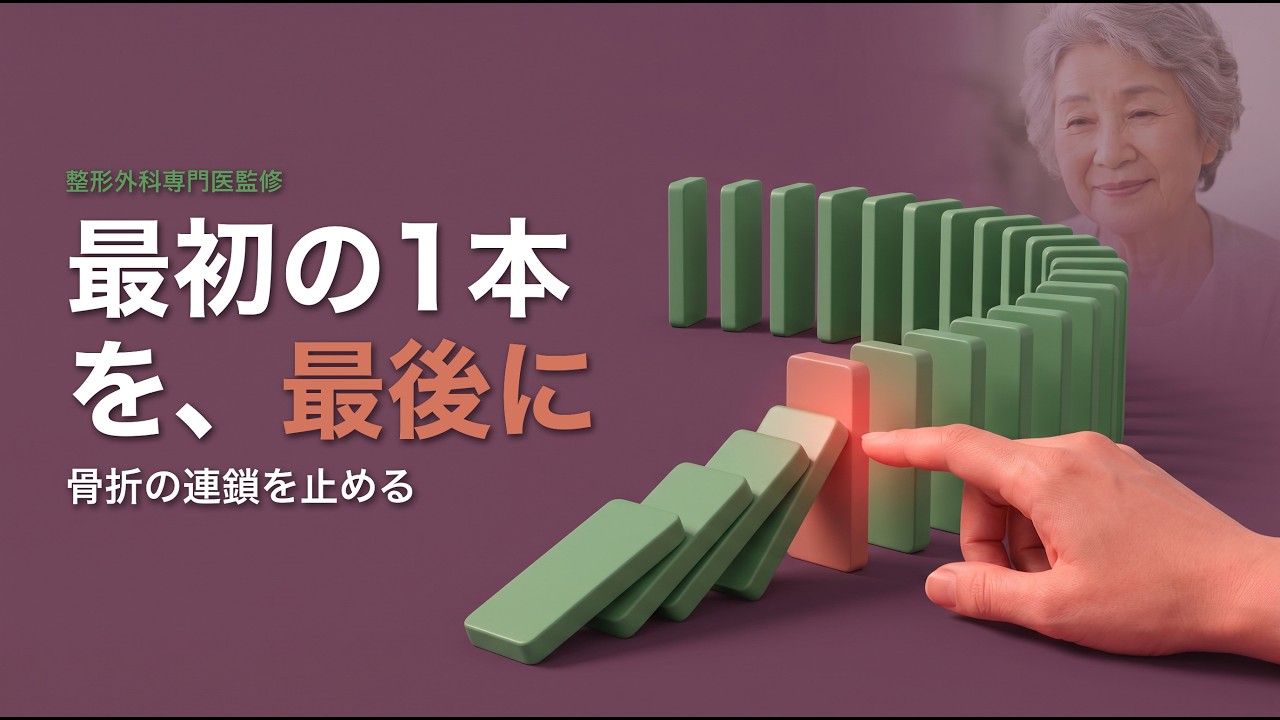骨折の連鎖を止める 「最初の1本」を最後に